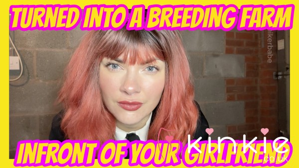 Turned Into A Breeding Farm Infront Of Your Girlfriend