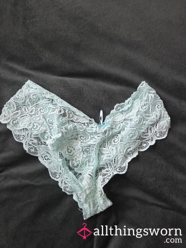 Turquoise Lace Panties