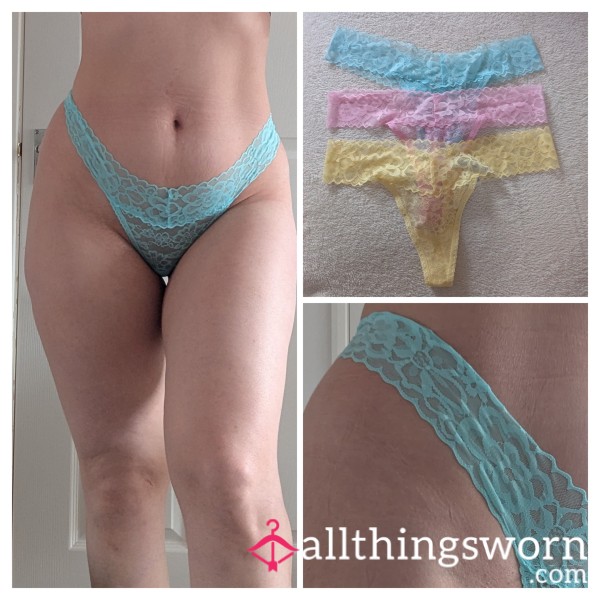 💠Turquoise Lace Thong💠 Different Colours Available 😍
