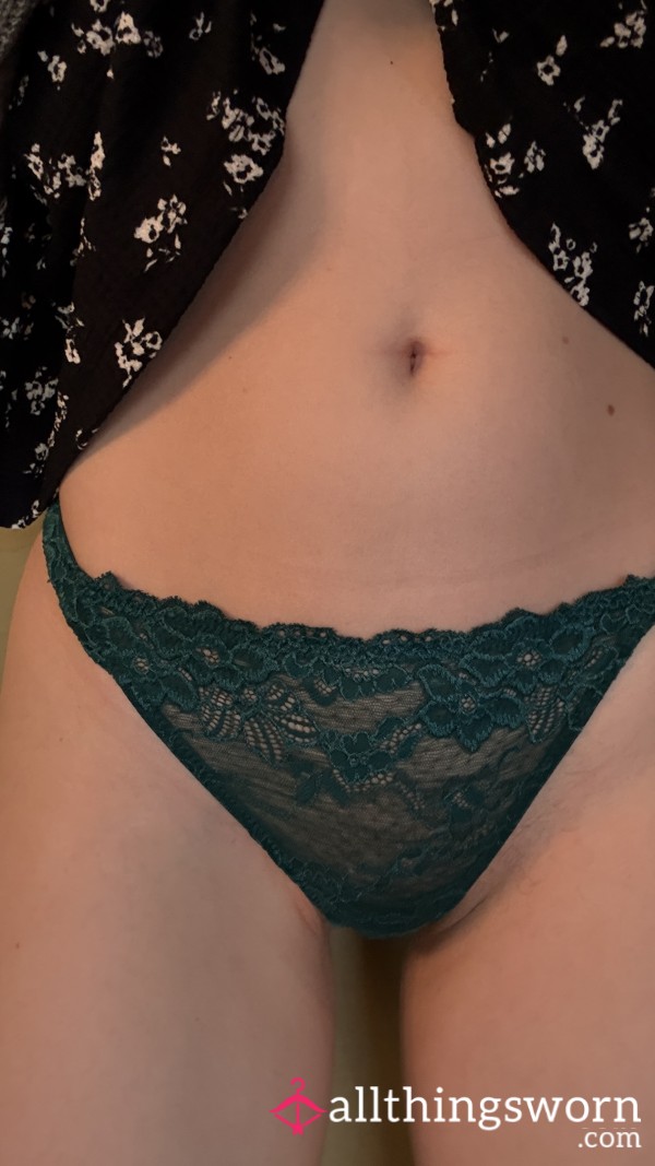 Turquoise Thong Panties 🦋