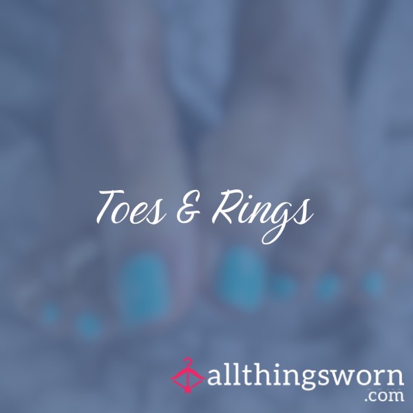 Turquoise Toes & Rings