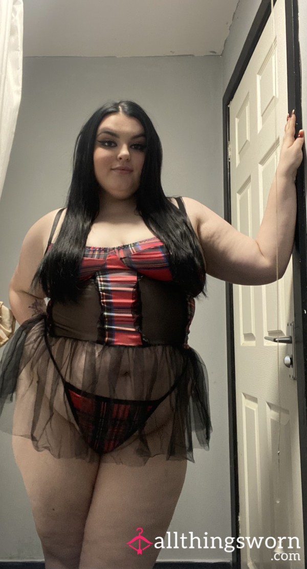 Tutu Style Lingerie With G String