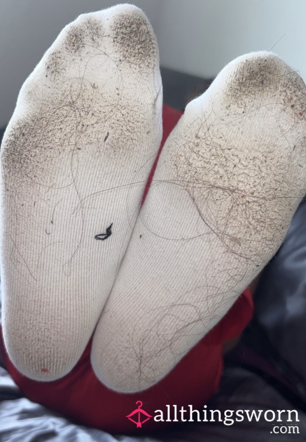 Twin 2 Used Socks 🩵