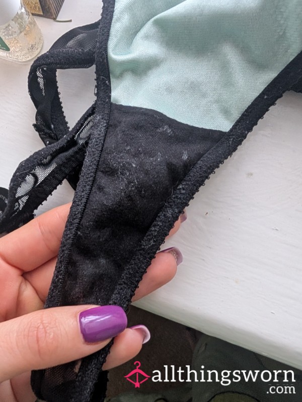 Two Day Worn Crusty Thong