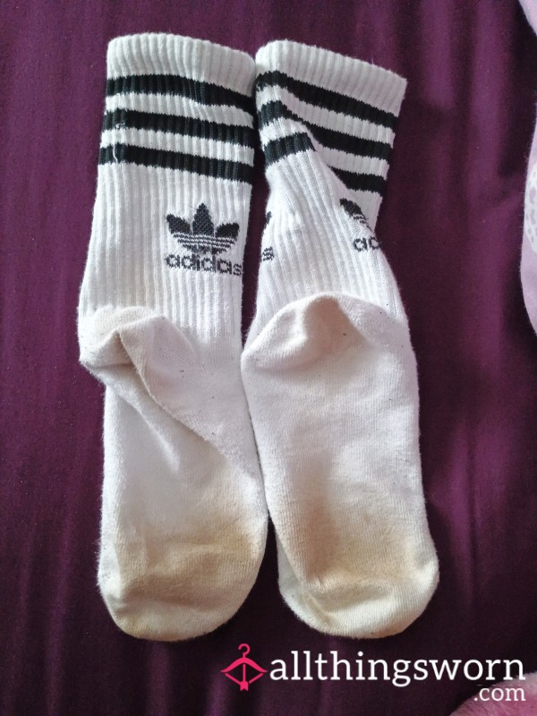 Two Days Worn Adidas Socks