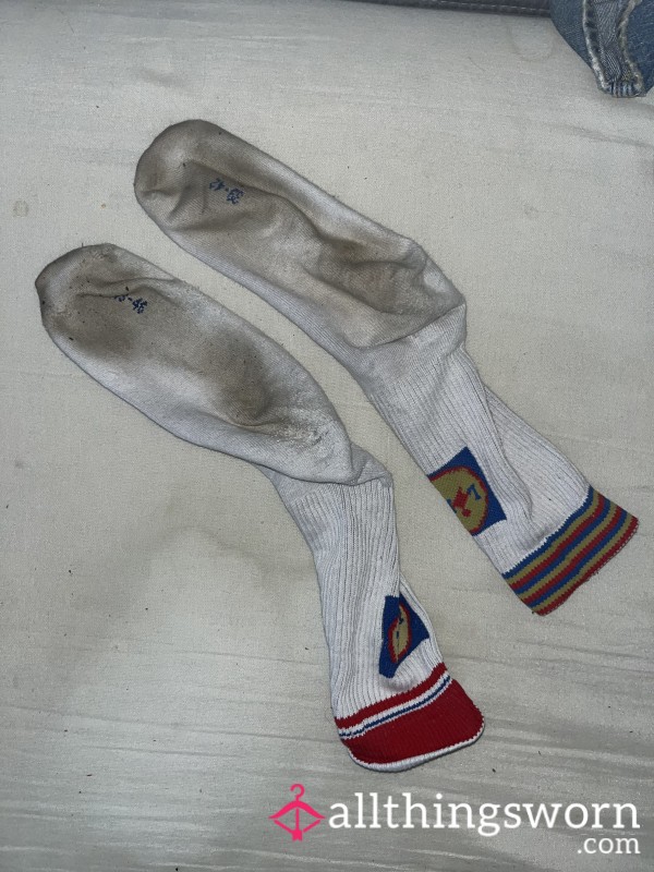 Two Days Worn Bellow Knee Socks