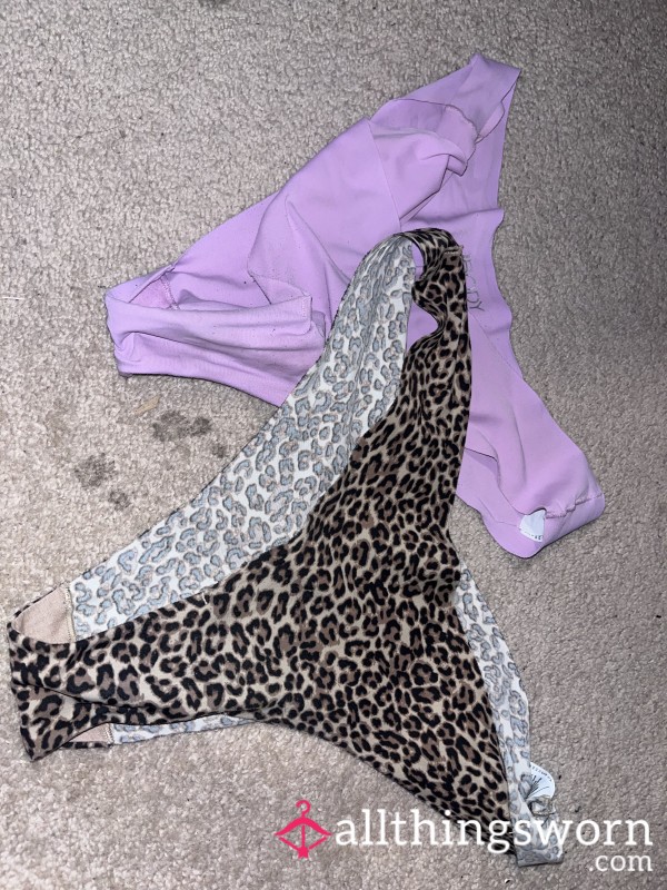 Two Dripping Wet G Strings