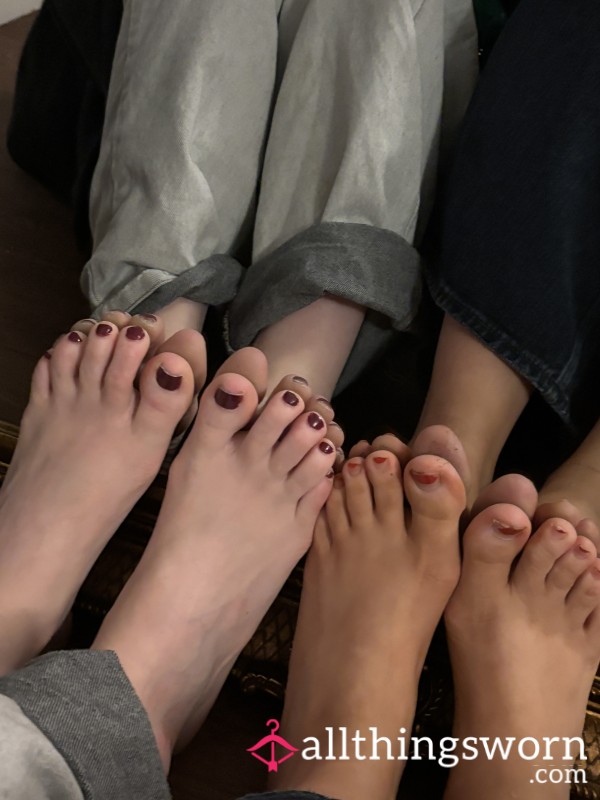 Two Girls And Their Feet