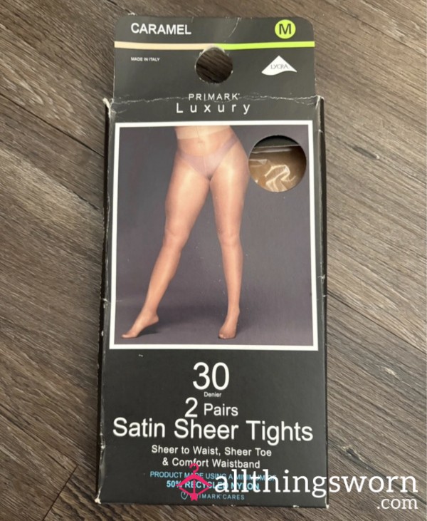 Two In A Pack Nude Sheer Tights