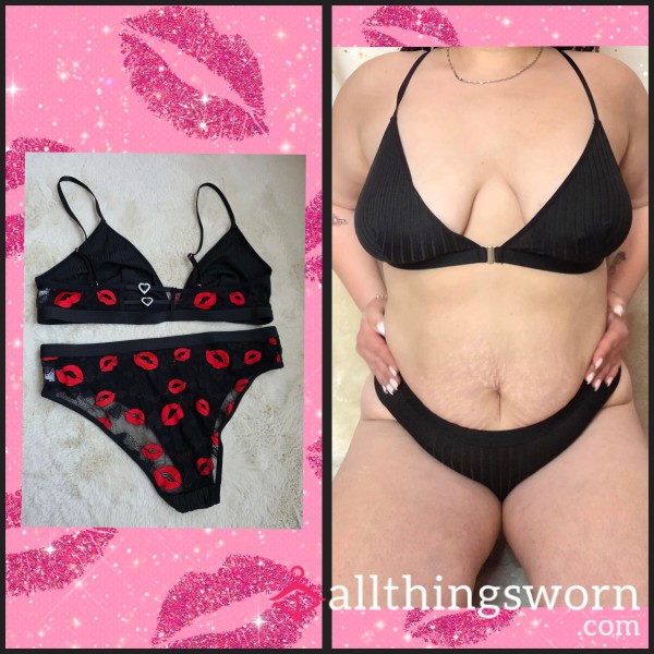 Two-piece Lingerie Set- XL
