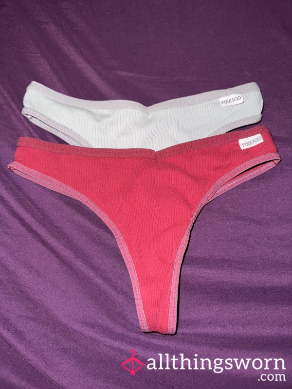 Two Set Of Nicely Worn Thongs