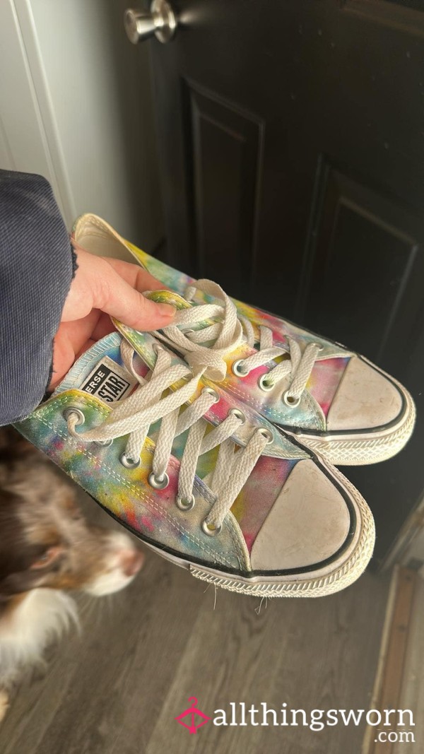 Tye Dye Converses 👟 Size 8
