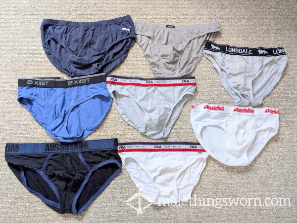 U Pick Briefs With 3 Days Wear (12 Options)