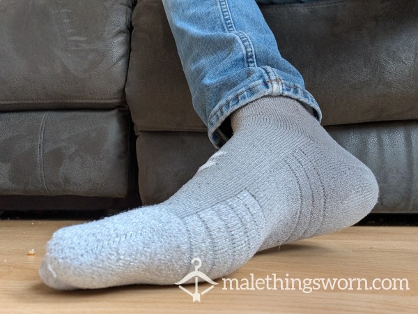 UA Grey Sweaty Socks. SOLD