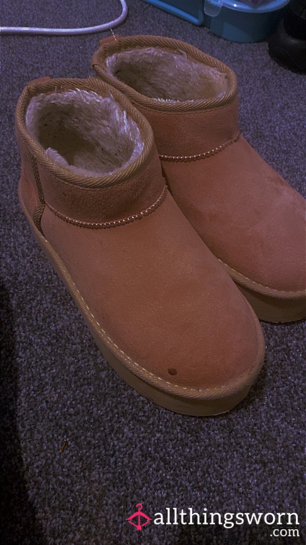 Old Dirty Smelly Ugg Boots Well Worn