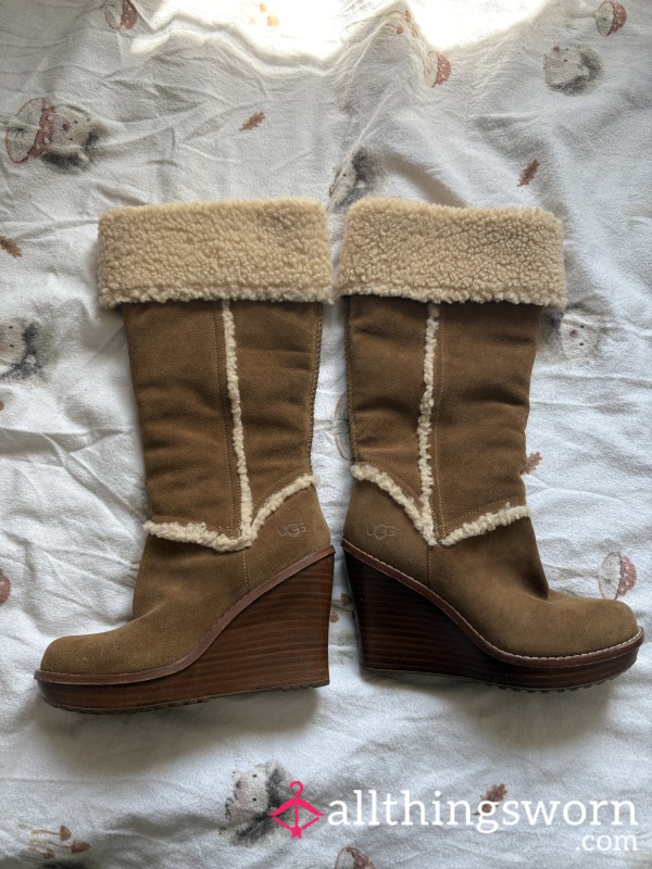 Ugg Wedges, Dripping With Feminine Energy