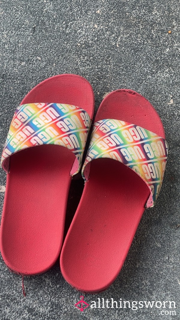 Ugh Slippers Well Worn