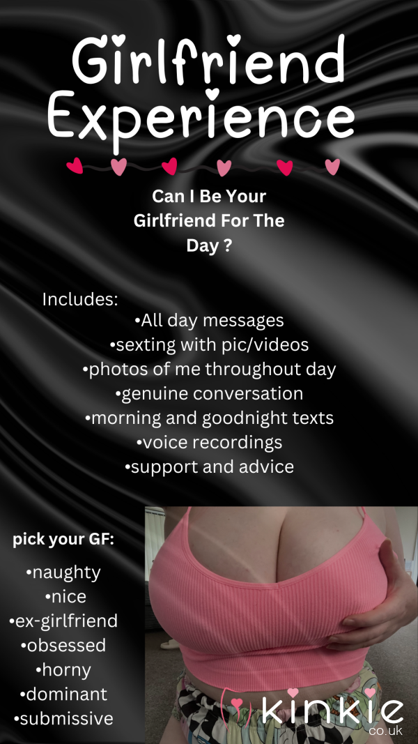 Ultimate Girlfriend Experience 👩🏼‍🦰