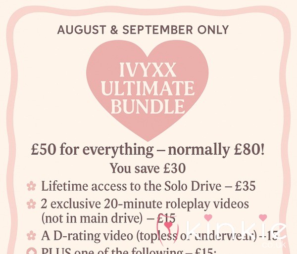 Ultimate Ivy Bundle- Limited Time Only, £30 Saving 🥵