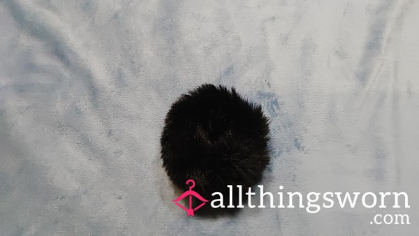 🖤 Ultra-Soft Black Fluffy Scrunchie 🖤