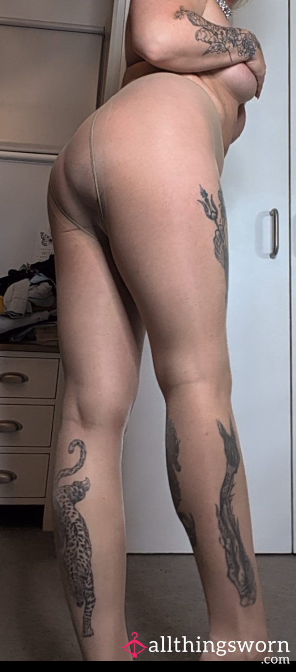 Ultra Thin Tan Nylon Tights