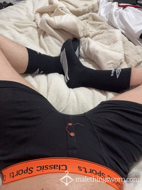 Umbro Socks + Cla**ic Sports Boxers DEAL!