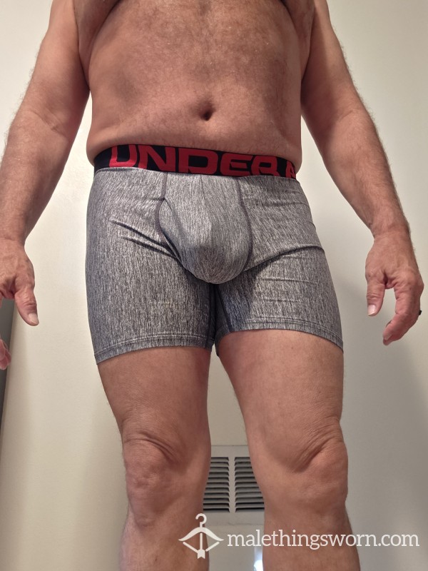 Under Armour Boxer Briefs - Grey