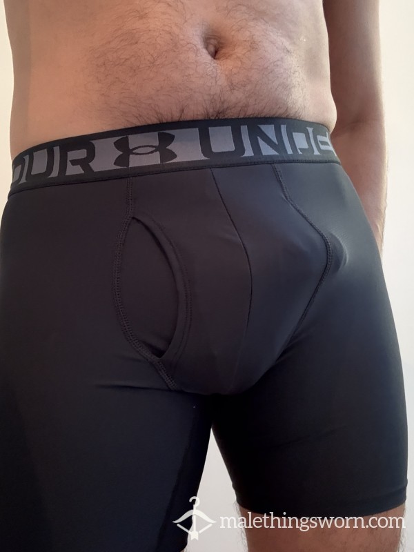 Under Armour Briefs, Black - Medium