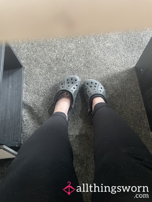 Under Desk @ Work Foot Video