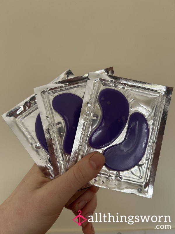 Used Under Eye Masks
