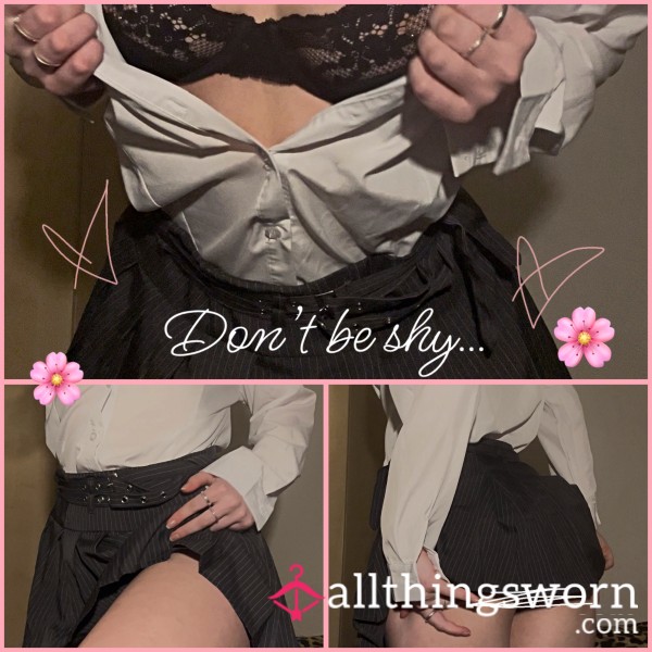 🤍 Uni Girl Full-body Tease 🎓