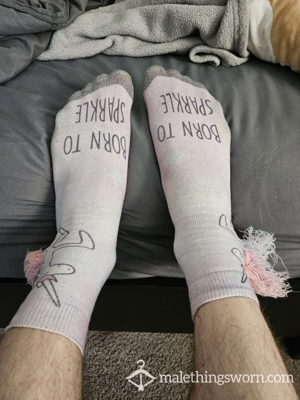Unicorn Sparkle Socks
