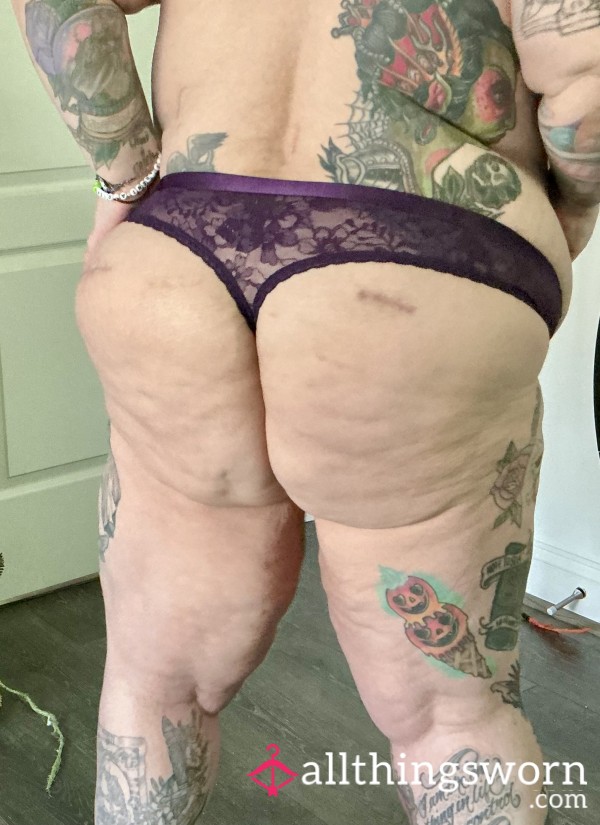 Torrid Purple Crotchless Thong! 💜🔥