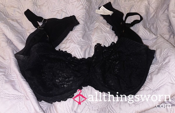 Unlined Worn Bra Used