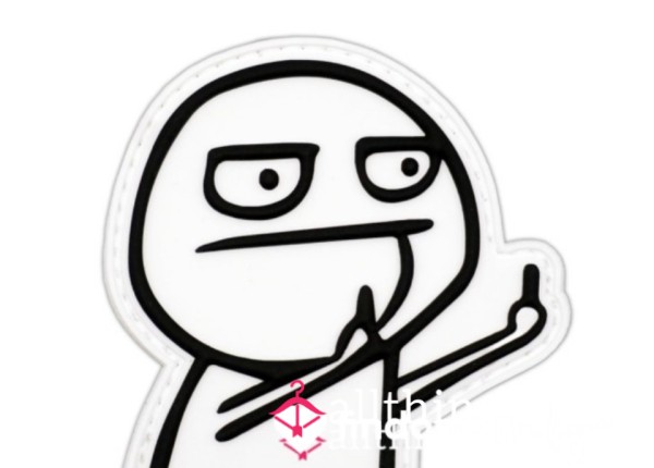 UNLOCK THE FLIP OFF PIC IN PVC
