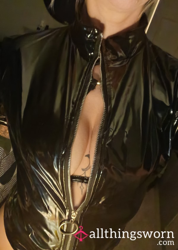 Unwashed Cream Pie PVC Bodysuit