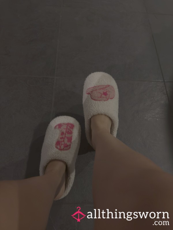 Unwashed Worn Everyday Slippers