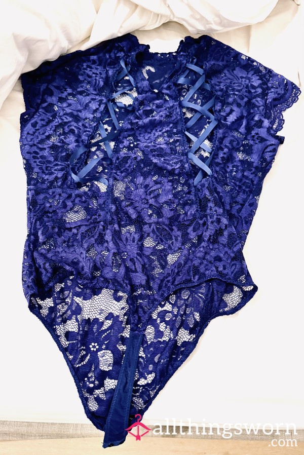 Unworn Purple Lace Body