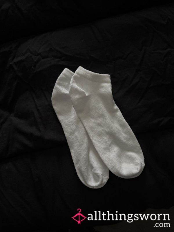 "Unworn & Untouched – Until You Pay To See Me Ruin Them 💯🧦🍆💦"