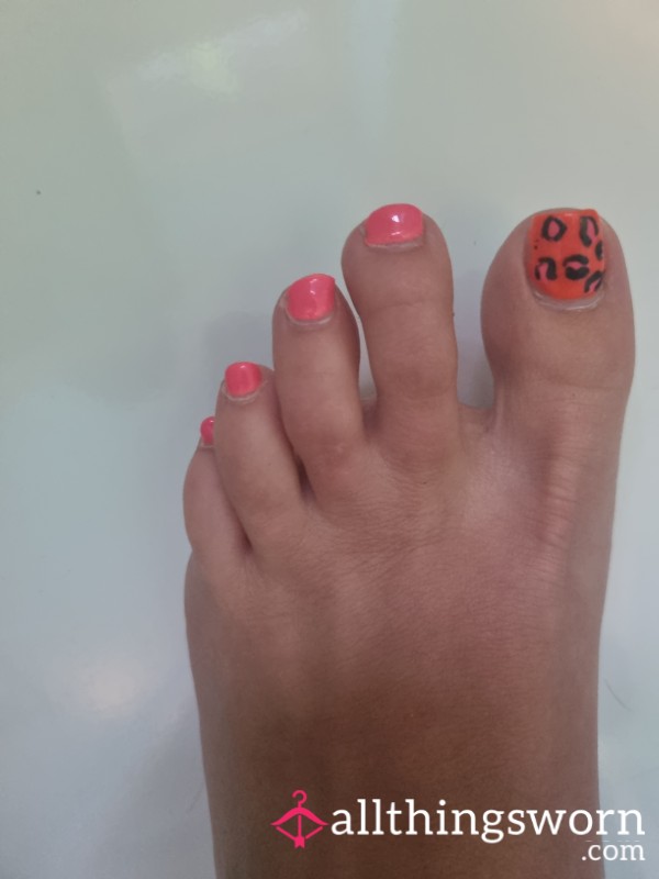 Urgent Pedicure Is Needed, Who Will Pay To Freshen Up My Tired Little Feet.
