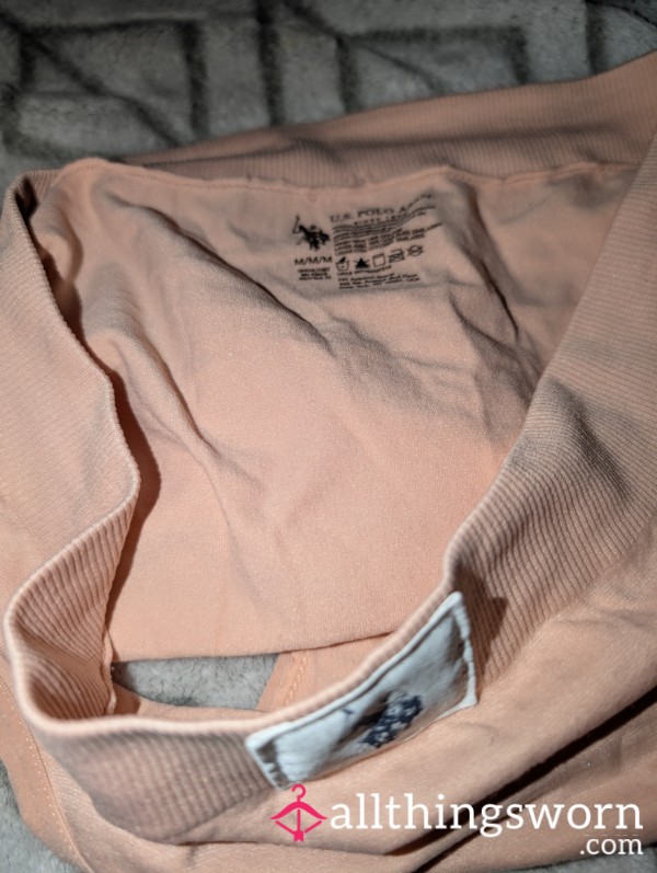 U.S. Polo Light Pink High-Rise – Soft & Girlfriend Comfy