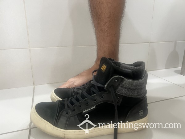 US11 - G-Star Raw High Tops - Black Suede