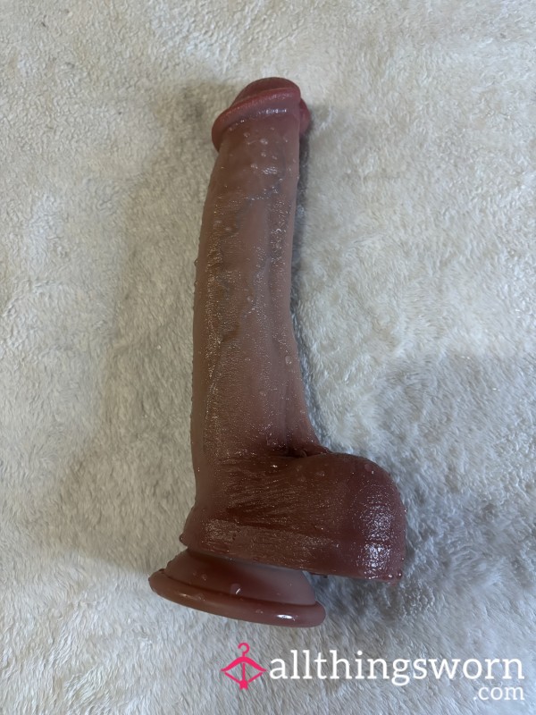 Used 10 Inch Huge Realistic Suction Cup Di**o S** Toy