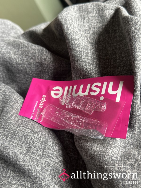 Used 30mins Teeth Whitening Strips 🦷
