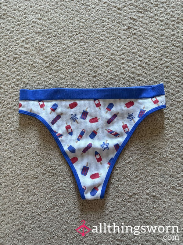 Used 4th Of July Popsicle Thong