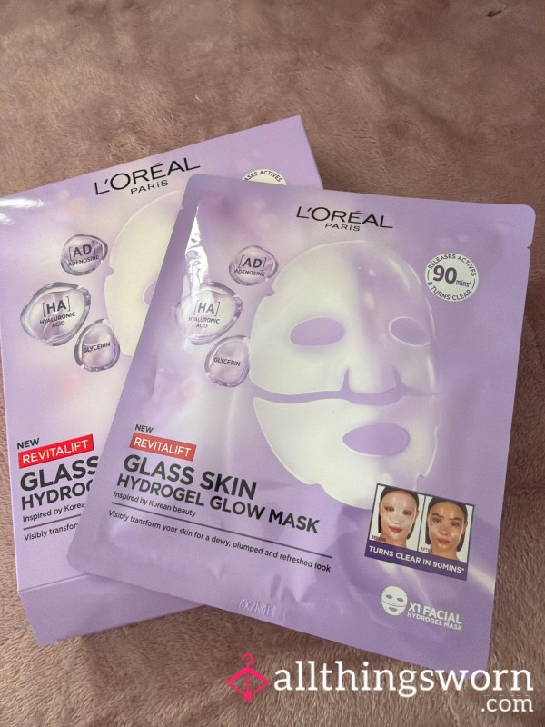 Used 90 Minute Face Mask 🩵✨