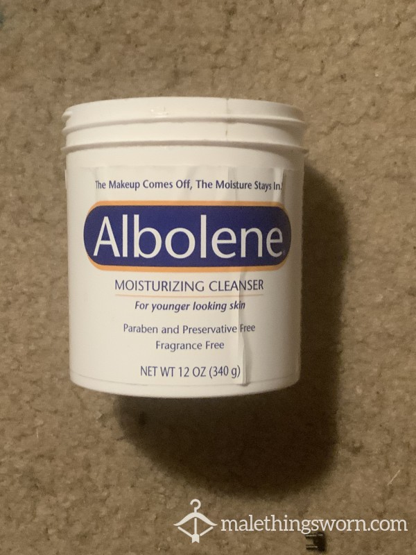 Used Albolene With Pubes In Gel