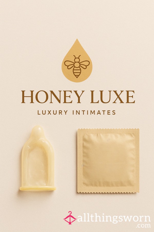 Used Alpha Filled Condoms