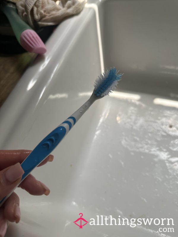 Used And Abused Tooth Brush