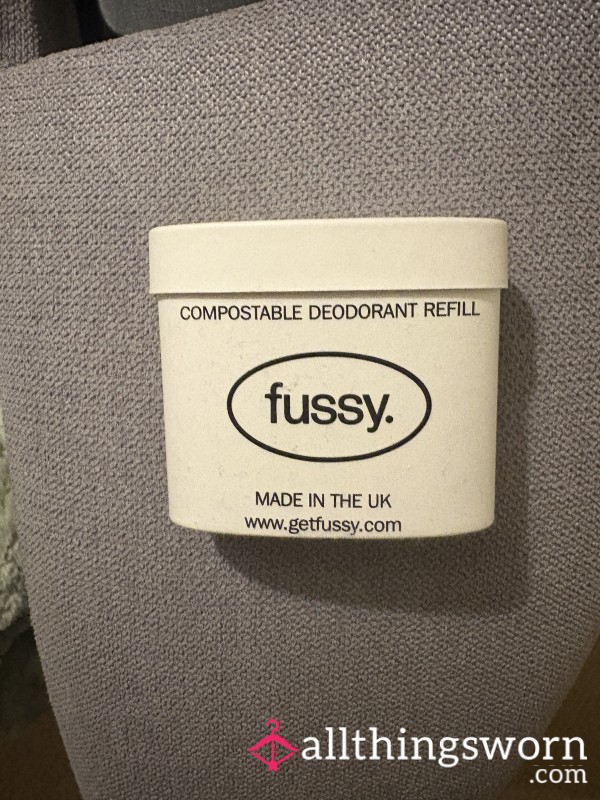 Used And Finished Fussy Deodorant